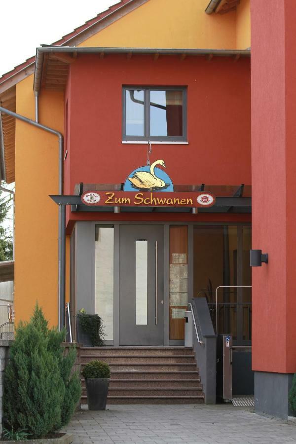 Gasthof Zum Schwanen Kleinostheim Eksteriør bilde